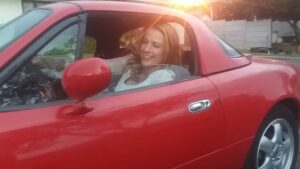 Jenna Saras Instagram - Mazda Mx5 1993

My collection of left handed sexy charcter card.
#MAZDAMX51993 #setlife #actress #onset #throwbackthursday #red #livingthedream #livingmybestlife #actorslife #driving #mazda  #mx5 #nofilter