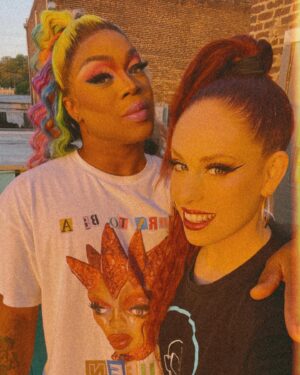 Jenni Thomasson Instagram - Bestie appreciation post @todrick ! I have been at nearly 70 meet and greets this year alone where I get to hear and see first hand, up close and personal the positive impact he has had on SO MANY people. Working with him is the thing I’m most proud of in my life.  The work he has done, the courage he has to be so unapologetically himself, the love he continues to share after so many betrayals…is nothing short of miraculous in my eyes. When you put yourself out there as much as he does it’s so lazy and easy for others to try to pick you apart. But they haven’t accomplished what you have and with attitudes like that they likely never will. I admire so much about Todrick, but I think what I admire most is his resilience. When you’re meant for something, nothing will stop you. Can’t wait to keep laughing, inspiring, creating, and experiencing life with you friend ❤️❤️❤️.