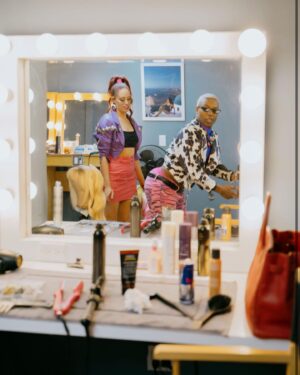 Jenni Thomasson Instagram - Since we’re all in our Barbie era, I figured it’s finally time for a ‘Sorry Barbie’ dump. I had so much fun on set with @todrick, the ultimate Barbie @gigigorgeous, Toddy & my old Rockette bestie/icon @ashleycmeverett, animator extraordinaire @shawnadeli, miss thingy thing @derekchadwick, and beautiful baldterage Barbie @christie.valdiserri!!! If you haven’t seen it, head to Todrick’s YouTube for a barbielicious treat! Thank you @orchidsatellite for making me feel like a real life Barbie and thanks for the gorge bts photos like always @trevorpaul.photos 💖. #todrickhall #barbie