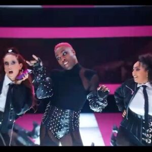 Jenni Thomasson Instagram - The Galaxy Z Flip3 5G is here honey! This was such a wild ride and a dream come true to be a part of. So much talent on set it was insane. Thank you @samsungmobileusa @hannahluxdavis @brianfriedman @todrick @msaagency @lipsticknick and every other incredible human who made this such an incredible project! So proud of you @todrick!!! #theclackisback #todrickhall #brianfriedman #samsung