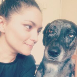 Jennifer DiNoia Instagram - One whole year without you and it still doesn’t feel real 💔 I think about you everyday. I wonder (and hope so much) that you are happy and pain free. That you get to chase after endless squirrels and frisbees and rub your whole body in dirty grass all day long. I miss your perfect snuggles, your whiny side eyes, and stinky kisses and would truly give anything to snuggle and remind you again how much you are loved and missed. My sweat peanut Eva. Love you forever 🩷