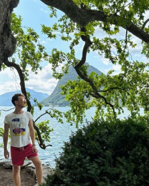 Jennifer DiNoia Instagram - We climbed mountains in Switzerland 🇨🇭

#lugano #switzerland #summer #travel