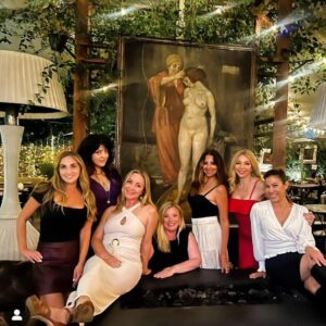 Jennifer Lyons Instagram - Such a nice birthday celebration for Brea with these pretty ladies! What a great shot of everyone, wow 🔥
