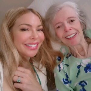 Jennifer Lyons Instagram - What a good day it was today! My sharp as a whip, brilliant, beautiful, loving, and inspirational Aunt Rita turned 94!!!! She had a special visitor who brought Frank Sinatra to her bedside, and she was over the moon! Our family is forever grateful to Nick Degidio for his kind heart. It's hard not to fall in love with Rita, she has the best stories and the best smile. ❤️