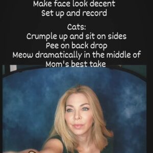 Jennifer Lyons Instagram - My children are very naughty... but so adorable
#cats #actorlife #love #catsofinstgram #Selftape