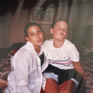 Jennifer Parkhill Instagram - “Honey comb. The roses I bought. Pencils I stand in line to sharpen in the portable classroom in the sixth grade. Shorts I bleed through because I’m too embarrassed to tell anyone I got my period. Because I don’t have a mother to teach me about these things. Patten leather shoes that are too small. The golden arches I ride my bike toward because I want to run away but don’t know where else to go, so I eat nuggets and ride home, handle bars sticky with sweet and sour sauce.” 
— Yellow (excerpt)

I’ll be throwing it back to adolescence on April 30th, reading some poems packed with bittersweet pubescent angst and nostalgia from my forthcoming book of poetry, Teeth. 
It’s gonna get gooey and hopefully-possibly relatable? 🙏🏼 🫣🥴

(Swipe through for cringe adolescent photos — that 🌈 bikini and yet somehow I still hadn’t figured out how queer I was lol.)

Join us at 7pm on Tuesday April 30th @vintagebooksandwine for readings by @thefujikawa , @allisonpricedirector , 👋🏼, @jasminegamespoetry , @mikekpz_poetry , followed by an open mic ✍🏼 🎤 
(Link to sign up for the open mic in my bio)

See you there! 🤓💋
.
.
.
.
.
.
.
🎞️ 1 
📷 Sean Salcido
💄 @mylanmedrano 
👗 Rebecca Dreiling
.
.
#queerpoets #nationalpoetrymonth #AustinPoets #queerpoet #wordporn #poetry #nationalpoetrymonth #poetry #poem #queerpoetry