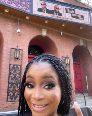 Jennifer Sears Instagram - Pulled up to #thebaldbrotherstour Atlanta show to see @tonybaker, @kevonstage, and @tahirmoore. Make sure you check ‘em out when they come to a city near you.👏🏾🙌🏾🔥 #thebakerykrew