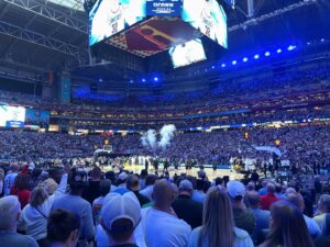 Jennifer Walcott Instagram - It’s game time! 🏆 National Championship!!!!! 🏀#NationalChampionship #finalfour