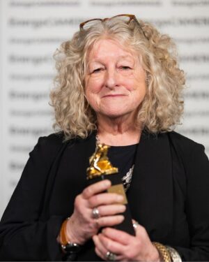 Jenny Beavan Instagram - I am still reeling from the extraordinary experience which is the Camerimage Festival in Toruń. We were only there for 4 days - how anyone can last the full 7 days is a mystery to me, it is SO ‘full on’! Events, films, panels, talks, camera equipment … parties! Amazing. I was incredibly honoured to be awarded the ‘Golden Frog’ for Unique Visual Sensitivity’ (could there be a nicer award than a frog?). I met wonderful old friends and new, saw amazing historic Toruń, learned about Copernicus in the fascinating museum and the talk on the colliding of science and film with Walter Murch and Professor Leszek Blaszkiewicz. My daughter Caitlin and I were wonderfully well looked after by Daria Piech and all the Camerimage crew. Next year … if I gather my strength! 

@camerimage.festival