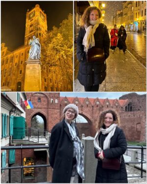 Jenny Beavan Instagram - I am still reeling from the extraordinary experience which is the Camerimage Festival in Toruń. We were only there for 4 days - how anyone can last the full 7 days is a mystery to me, it is SO ‘full on’! Events, films, panels, talks, camera equipment … parties! Amazing. I was incredibly honoured to be awarded the ‘Golden Frog’ for Unique Visual Sensitivity’ (could there be a nicer award than a frog?). I met wonderful old friends and new, saw amazing historic Toruń, learned about Copernicus in the fascinating museum and the talk on the colliding of science and film with Walter Murch and Professor Leszek Blaszkiewicz. My daughter Caitlin and I were wonderfully well looked after by Daria Piech and all the Camerimage crew. Next year … if I gather my strength! 

@camerimage.festival