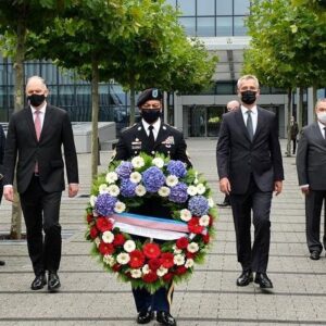 Jens Stoltenberg Instagram - We remember #September11 & all those who have sacrificed in the fight against terrorism. 20 years ago we stood in solidarity. Today, in a more dangerous world, North America & Europe must continue to stand together in #NATO, because whatever happens, we are safer together.