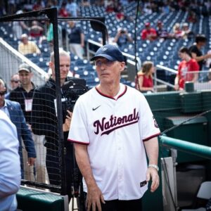Jens Stoltenberg Instagram - A great experience to attend NATO Day at Nationals Park. 

I had the honour of throwing the first pitch at the game between the Washington Nationals and the Saint Louis Cardinals.