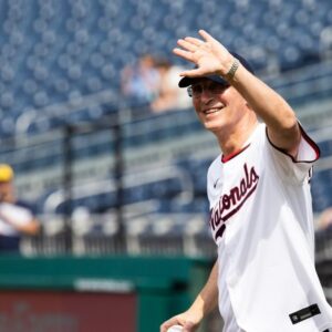 Jens Stoltenberg Instagram - A great experience to attend NATO Day at Nationals Park. 

I had the honour of throwing the first pitch at the game between the Washington Nationals and the Saint Louis Cardinals.