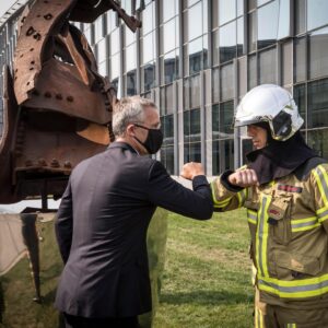 Jens Stoltenberg Instagram - Today we remember #September11 @NATO. We stand with the US in fighting terrorism, as we did when we went into #Afghanistan. The sacrifices of our troops & of the Afghan people have not been in vain. Tomorrow peace negotiations start, an historic opportunity which all must seize.