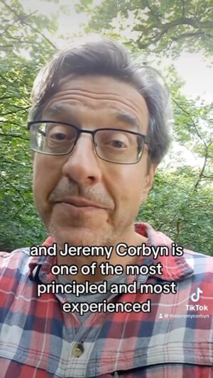 Jeremy Corbyn Instagram - “We need principled, left-wing politicians in Parliament... to uphold social justice and the protection of our living world.”

Thank you @georgemonbiot for your support!