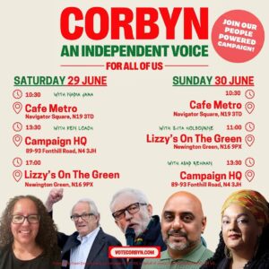Jeremy Corbyn Instagram - www.votecorbyn.com/events (🔗 Link in bio)