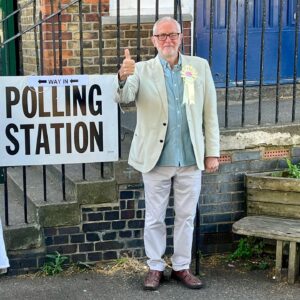 Jeremy Corbyn Instagram - Just voted for the independent candidate in Islington North. 

I heard he’s alright.