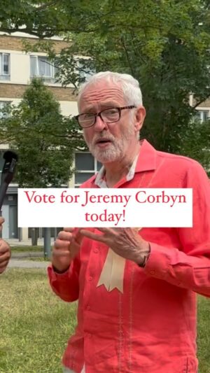 Jeremy Corbyn Instagram - If you’re from Islington North, vote for Jeremy Corbyn as an independent candidate today!