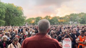 Jeremy Corbyn Instagram - 6 weeks ago, we had nothing.

Look at what we built, together.

I couldn’t be prouder to have campaigned alongside each and every one of you — for equality, peace and hope.

From the bottom of my heart, thank you.