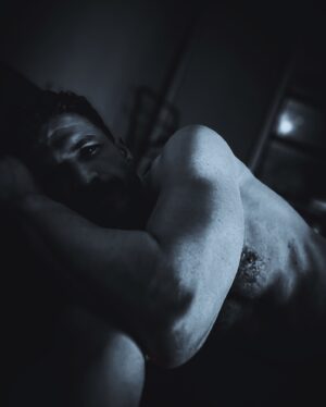 Jeremy Crittenden Instagram - A bedtime threesome. What not like that  I meant in the filters 😭🤭🫣
.
.
.
#gay #gayguys #gaysofinstagram #gayswithbeards #gayswithtattoos #nyc #selfportrait #picoftheday