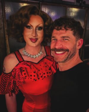 Jeremy Crittenden Instagram - I think I had the most fun last night. Here’s a dump to prove it. 

Started at @sohohouse for a @rupaulsdragrace viewing party hosted by @jacklynn.hyde and @missleidyrodriguez. Not sure why the press hasn’t covered the game of Traitors we played during commercial breaks which I WON tank you so much. @thetraitors.us maybe cast me. Thank you so much @derycktodd for inviting us. 

Next @petertamlin (who took these pics) and I went to @animal.nyc in BK and had the best damn time. Literally everyone in the bar was gorgeous. 

Then I had a McDouble on the way home tysm. 
.
.
.
.
#gay #gayswithbeards #gaynyc #gaybrooklyn #fridaynight #newyorklife #adventureanywhere #photographer
