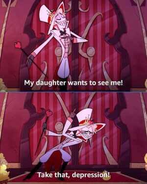 Jeremy Jordan Instagram - Tough out here for the king of Hell. Episode 5 of #HazbinHotel is out now.