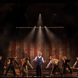 Jeremy Jordan Instagram - EXCLUSIVE FIRST LOOK AT THE BONNIE AND CLYDE FILM AHEAD OF STREAMED RELEASE! Get all the details at WhatsOnStage now - link in bio. Photos by The Other Richard. #BonnieandClyde #JeremyJordan #Broadway #Musical