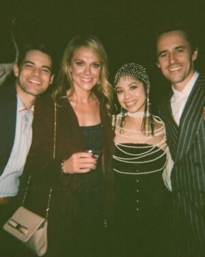 Jeremy Jordan Instagram - I should have taken more pictures (and fixed my damn collar). Remembering the magic of last weekend. Love my cast, my friends, my girl. Doesn't get much better than this.