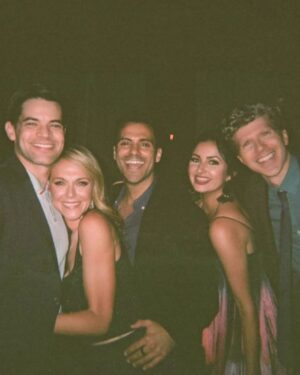 Jeremy Jordan Instagram - I should have taken more pictures (and fixed my damn collar). Remembering the magic of last weekend. Love my cast, my friends, my girl. Doesn't get much better than this.