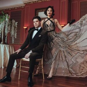 Jeremy Jordan Instagram - So nice of you to join the party, Old Sports ✨

📷 @murphymade exclusive for @people
#bwaygatsby #jeremyjordan #evanoblezada #peoplemag