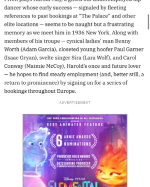 Jeremy Piven Instagram - Long journey its been… How much of yourself  will you compromise to be successful? That’s one of the many questions that we explore in The Performance. Thanks @variety  for showing up and reviewing our film. When my mother handed me this short story a decade ago I had hoped for this moment. So much to tell you guys about this journey. Thank you