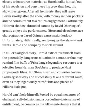 Jeremy Piven Instagram - Long journey its been… How much of yourself  will you compromise to be successful? That’s one of the many questions that we explore in The Performance. Thanks @variety  for showing up and reviewing our film. When my mother handed me this short story a decade ago I had hoped for this moment. So much to tell you guys about this journey. Thank you