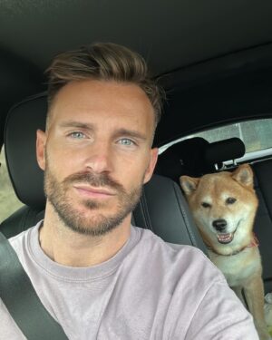 Jérémy Samat Instagram - Always by my side 🐕 ❤️