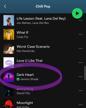 Jeremy Shada Instagram - Recents 🤘 Still in shock of the reception to Dark Heart! Thanks for all of the love on my recent singles 💜 keep on streaming 🎶