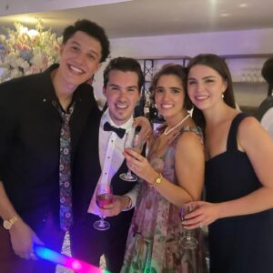 Jeremy Shada Instagram - Best weekend celebrating @connor.c.rowland and @isabella.m.rowland 🍾😊🎉Welcome to the family sis! ❤️