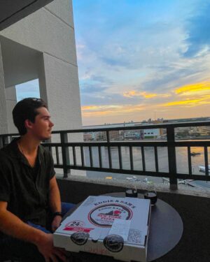 Jeremy Shada Instagram - Weekend photo dump!🤘💙 Also… peep the last photo 😏 Presave my new single Let’s Drive for a chance to win an exclusive Neon Dreams signed hat 🔥 Link in bio!!