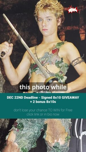Jeremy Sumpter Instagram - 💚 DID YOU KNOW THE STORY BEHIND THIS PICTURE? Only 48 Hours Left to get ur email in to win FOR FREE!✨click link in bio @jeremysumpterofficially 

✨I’m giving 5 of these away FOR FREE

#jeremysumpter #hook #peterpan #disney #neverland #tinkerbell #captainhook #disneyfunko #tinkerbell #tink #jeremysumpter #frailty #cyberseduction #intothestorm #RachelHurdWood #jasonIsaacs #darlings #lostboys #lostgirls #todiewouldbeanawfullybigadventure

P.S. I got requests to do this as a free giveaway since it was so popular with my Fan Club members, and you guys know I try to do what you want me to!