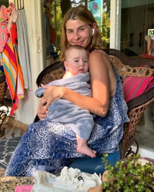Jeremy Sumpter Instagram - Happy Mother’s Day to this lovely lady! @elizabeth615 you are the best mother to our baby girl.. Lucy is so blessed