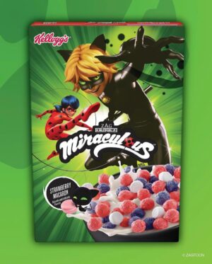 Jeremy Zag Instagram - Yummi! 🥰 #kelloggs #miraculousladybug @kelloggsus