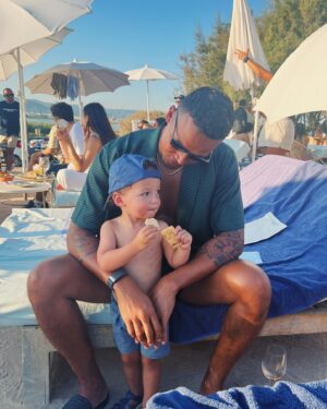 Jermaine Jenas Instagram - My boy 2 already, happy birthday JJ Jr 💙🎈🥳