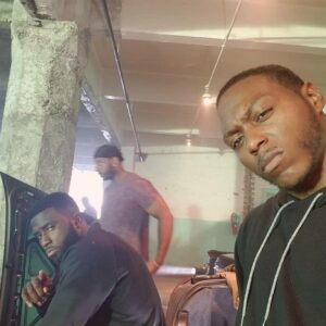 Jermel Howard Instagram - Who you calling when it go down? Me and D? Or someone else?..👀💪🏽💪🏽
#thefirstpurge #Zo #demetri #Staywoke
#blumhouse