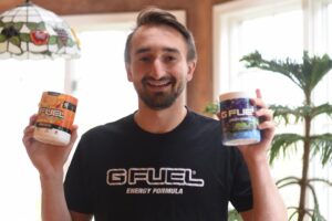 Jerome Aceti Instagram - Today I'm officially a GFuel partner! Be sure to support my channel by using code "Jerome"! What is your favorite flavor of GFuel? Mine is Sour Blue Chug Rug at http://gfuel.ly/34cu56e #ad