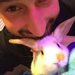 Jerome Aceti Instagram - Unfortunately earlier today Cookie passed away :( She had been struggling the last week and the Vet hospital did all they could to help her. She was a very loved Rabbit and I’ll miss her a lot ❤️🐰