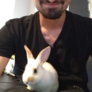 Jerome Aceti Instagram - Unfortunately earlier today Cookie passed away :( She had been struggling the last week and the Vet hospital did all they could to help her. She was a very loved Rabbit and I’ll miss her a lot ❤️🐰