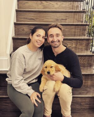 Jerome Aceti Instagram - Peanut is finally home 🐶🥜❤️