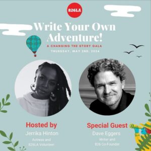 Jerrika Hinton Instagram - Hello! Do you love storytelling? Do you love seeing kids’ eyes light up when they share a great idea? Do you love the way Jackson Heights’ own Mr. Randy Watson sings, “I believe the children are our future?” That last one doesn’t relate, but I’d love to know lol! 

As an @826la volunteer, I’m thrilled to help out with this year’s gala. They are a literacy-focused organization that does such wonderful work with schools around the city — encouraging children to write and become authors (they even publish the work of some of the schools they partner with). They host weekly Choose Your Own Adventure workshops where elementary kids create their own illustrated CYOA books to take home (that’s my favorite program to volunteer with); and, amongst many other things, they help high school students develop personal essays for the college admissions process. 

They’re a great organization that is always looking for more volunteers. I invite you to check them out and get inspired 🤗🌟🥰