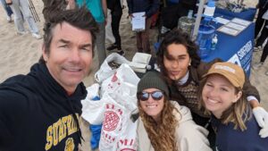 Jerry O'Connell Instagram - That is 97 pounds of ciggie butts, plastic and styrofoam.  @surfrider is as beautiful as foundations get.  WE LOVE OUR OCEANS!