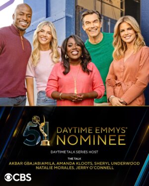 Jerry O'Connell Instagram - We’re proud to announce that our hosts have been nominated for the #DaytimeEmmy “Outstanding Daytime Talk Series Host.” 💜