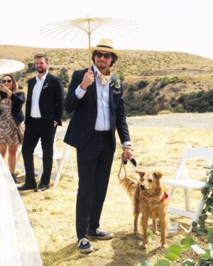 Jerry Trainor Instagram - Babysitting Sawyer while his parents @jeffgrace and @stacy.anderson get married. I cried okay?!!! So what! You are!