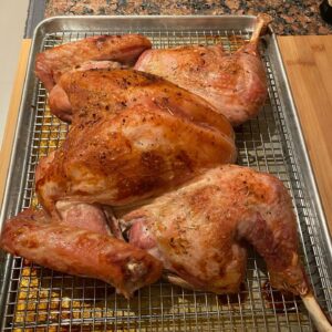 Jerry Trainor Instagram - Happy Thanksgiving from my family to yours! My sister cooked the turkey, I carved that bad boy. My parents regailed us with stories of our youth. I made enough mac n cheese to choke a yak. It was a good night!